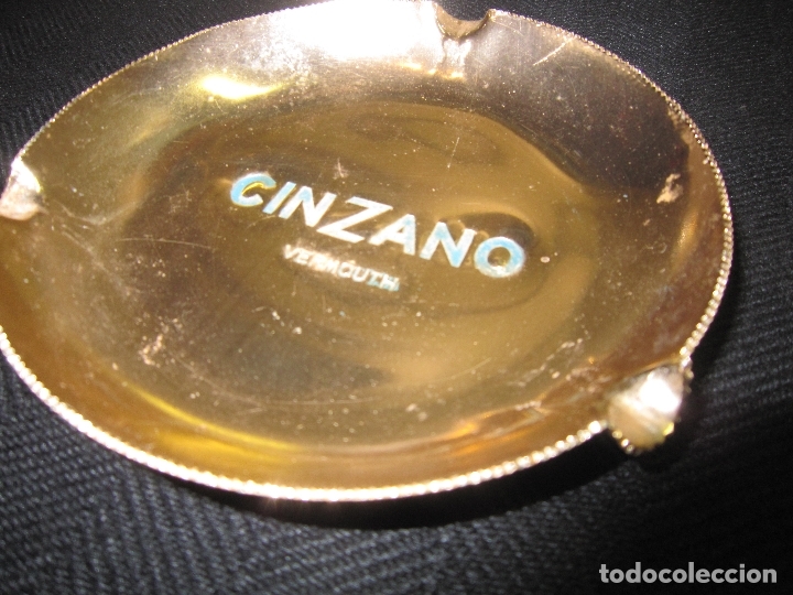 Ceniceros: CENICERO PUBLICITARIO CINZANO - Foto 2