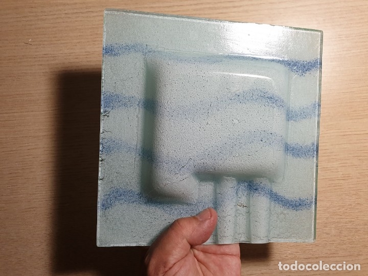 Ceniceros: BONITO CENICERO DE CRISTAL - Foto 2
