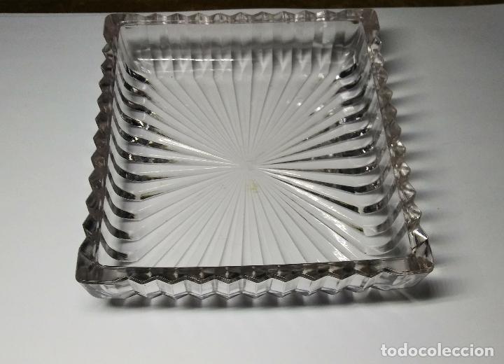 Ashtrays: CENICERO O BANCEJA DE CRISTAL DE BOHEMIA
