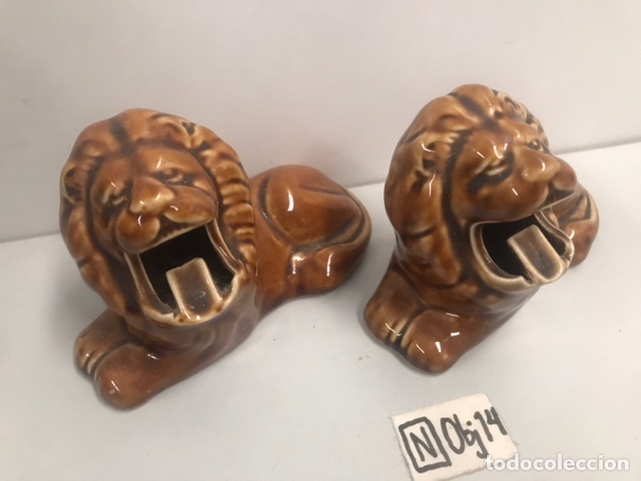 Ceniceros: PAREJA DE CENICEROS DE PORCELANA CHINA - Foto 2