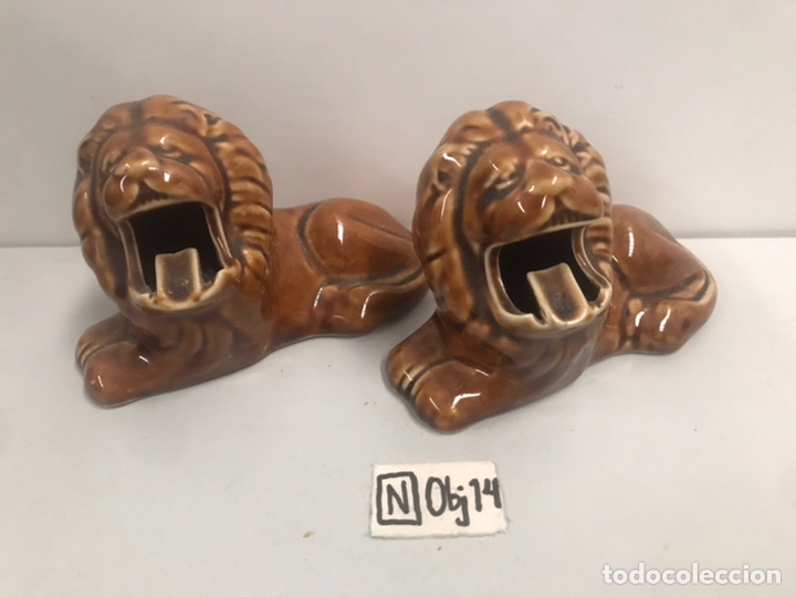 Ceniceros: PAREJA DE CENICEROS DE PORCELANA CHINA - Foto 1