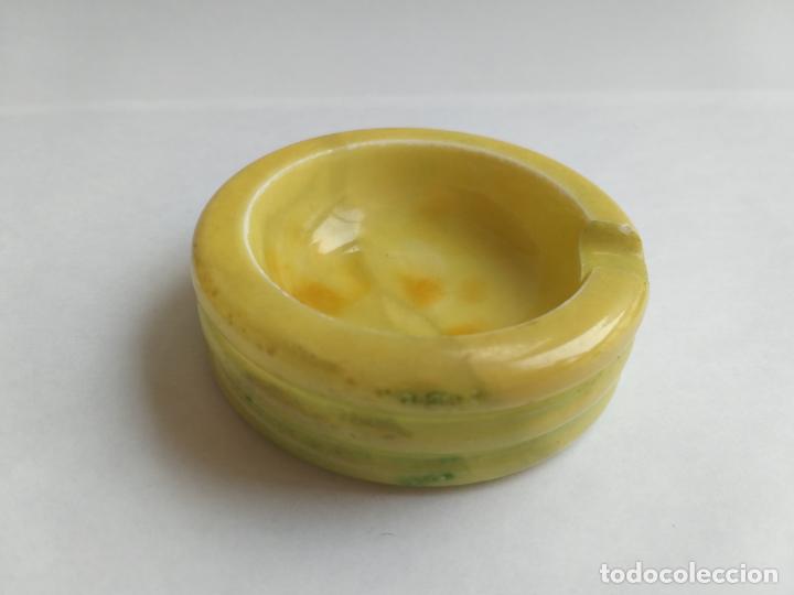 Ceniceros: ANTIGUO CENICERO DE M&Aacute;RMOL. 7 CM. - Foto 2