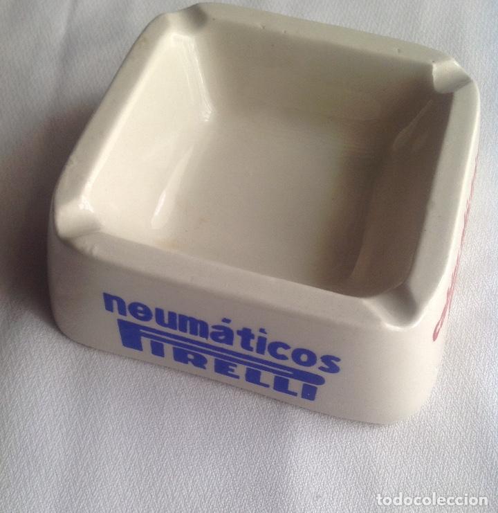 Ashtrays: ANTIGUO CENICERO PORCELANA PIRELLI