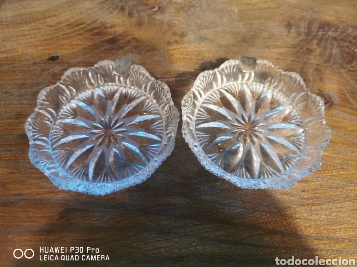 Ceniceros: Pareja de ceniceros en cristal - Foto 1