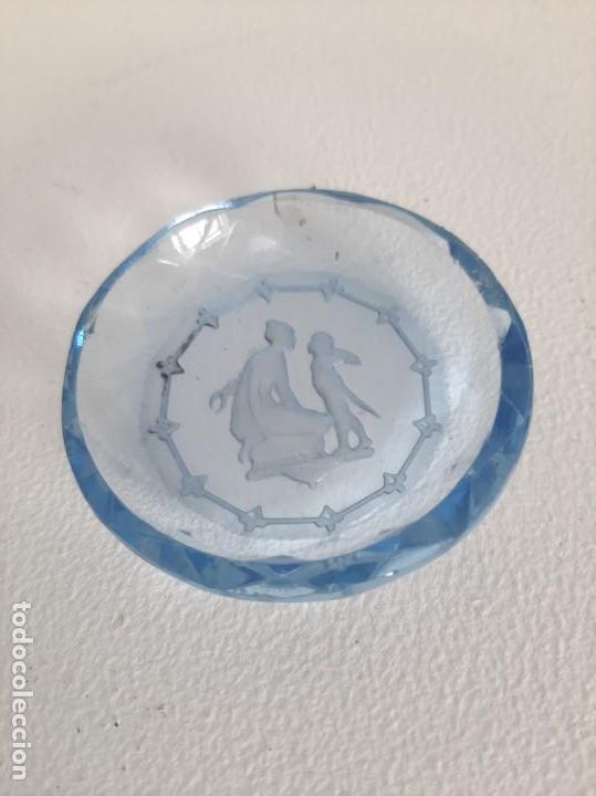 Ceniceros: Cenicero de cristal tallado. - Foto 2