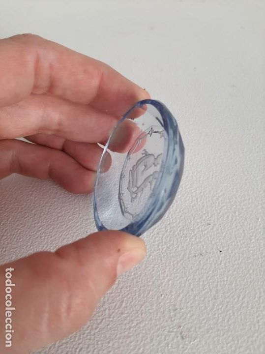 Ceniceros: Cenicero de cristal tallado. - Foto 4