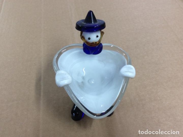 Ceniceros: Cenicero cristal murano Payaso. - Foto 7