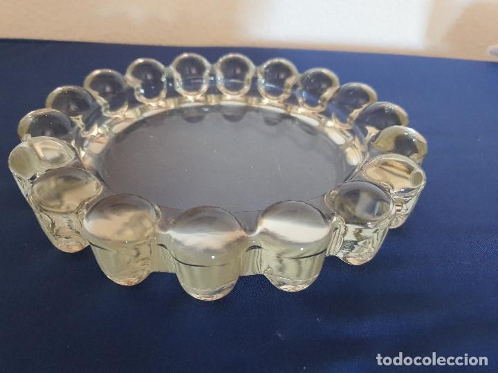 Ceniceros: CENICERO ANTIGUO DE CRISTAL - Foto 3