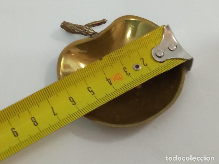 Ceniceros: CENICERO DE BRONCE MANZANA - Foto 4