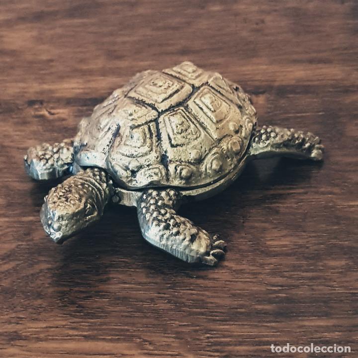 Ceniceros: CENICERO DE BRONCE, TORTUGA - Foto 3