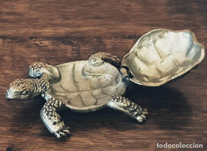 Ceniceros: CENICERO DE BRONCE, TORTUGA - Foto 6