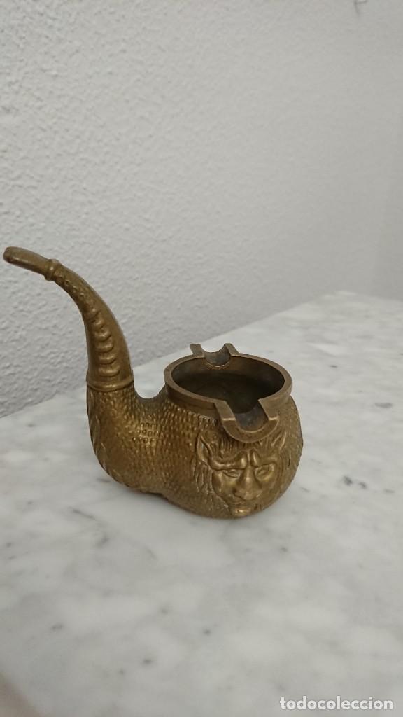 Ceniceros: PIPA CENICERO BRONCE??? - Foto 1