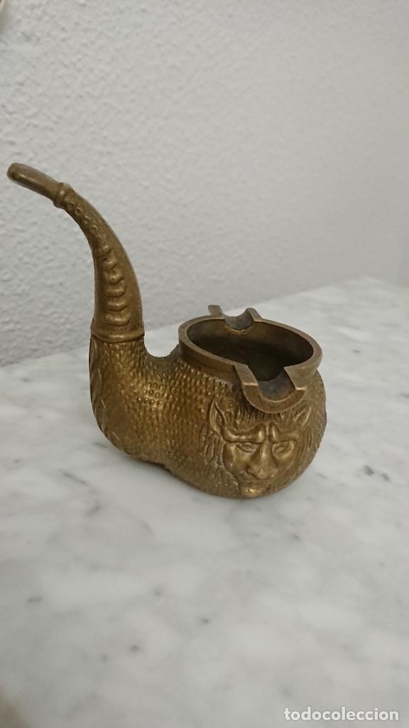 Ceniceros: PIPA CENICERO BRONCE??? - Foto 2