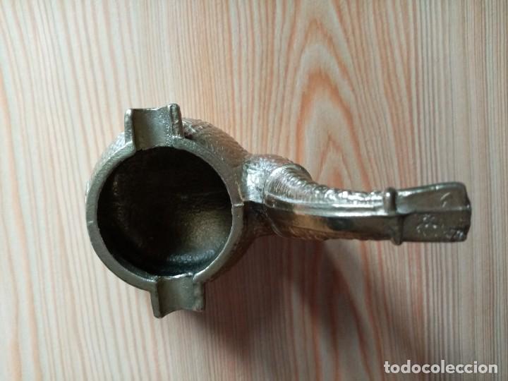 Ceniceros: CENICERO DE BRONCE EN FORMA DE PIPA - Foto 8
