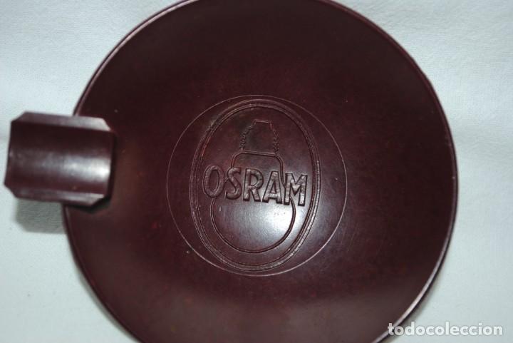 Ceniceros: OSRAM CENICERO DE BAQUELITA . - Foto 2