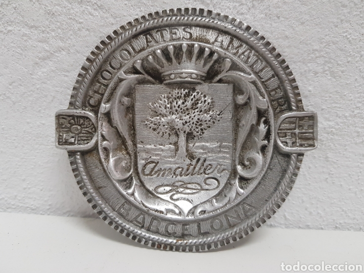 Cendriers: Cenicero Chocolates Amatller,Barcelona ,publicidad