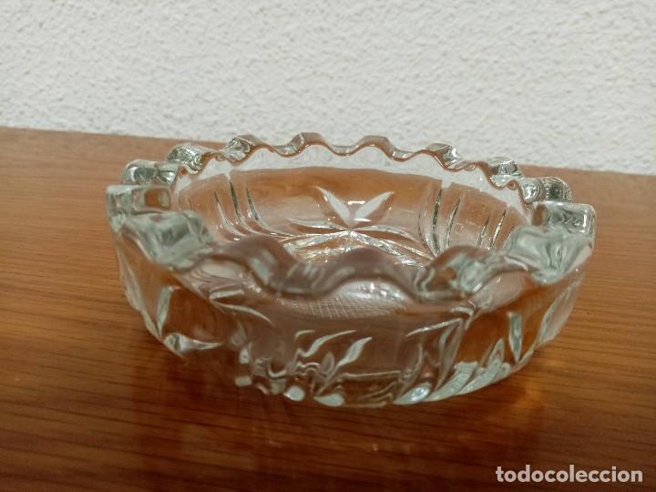 Cendriers: Cenicero cristal tallado a&ntilde;os 80 NUEVO!!