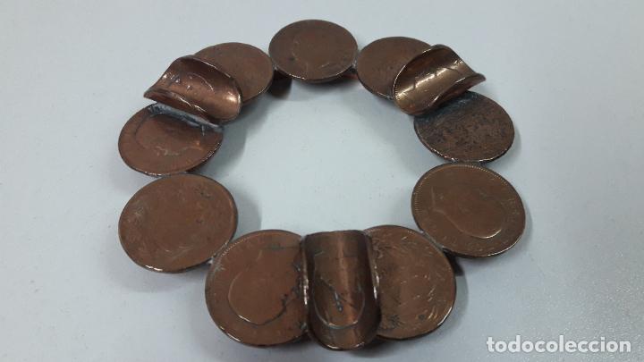 Ceniceros: CURIOSO CENICERO . REALIZADO CON MONEDAS . - Foto 6