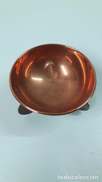 Ceniceros: CURIOSO CENICERO . REALIZADO CON MONEDAS . - Foto 8