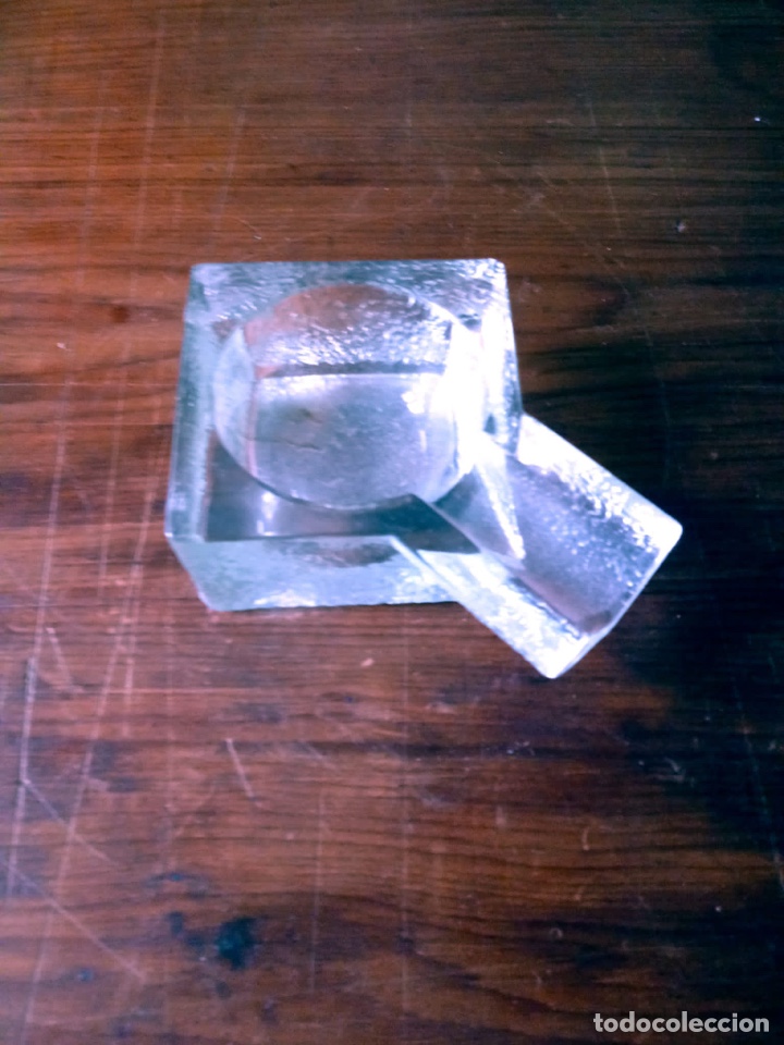 CENICERO DE CRISTAL DE ROCA