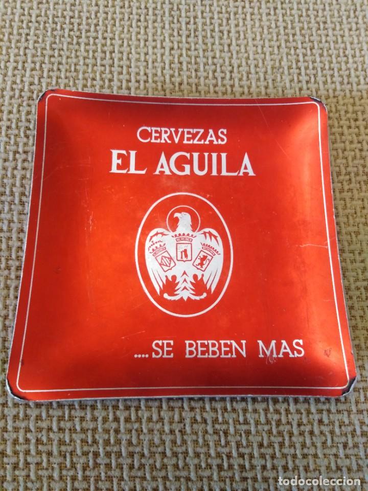 Aschenbecher: Cenicero antiguo cervezas El Aguila