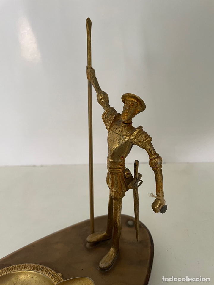 Ceniceros: CENICERO DON QUIJOTE BRONCE - Foto 2
