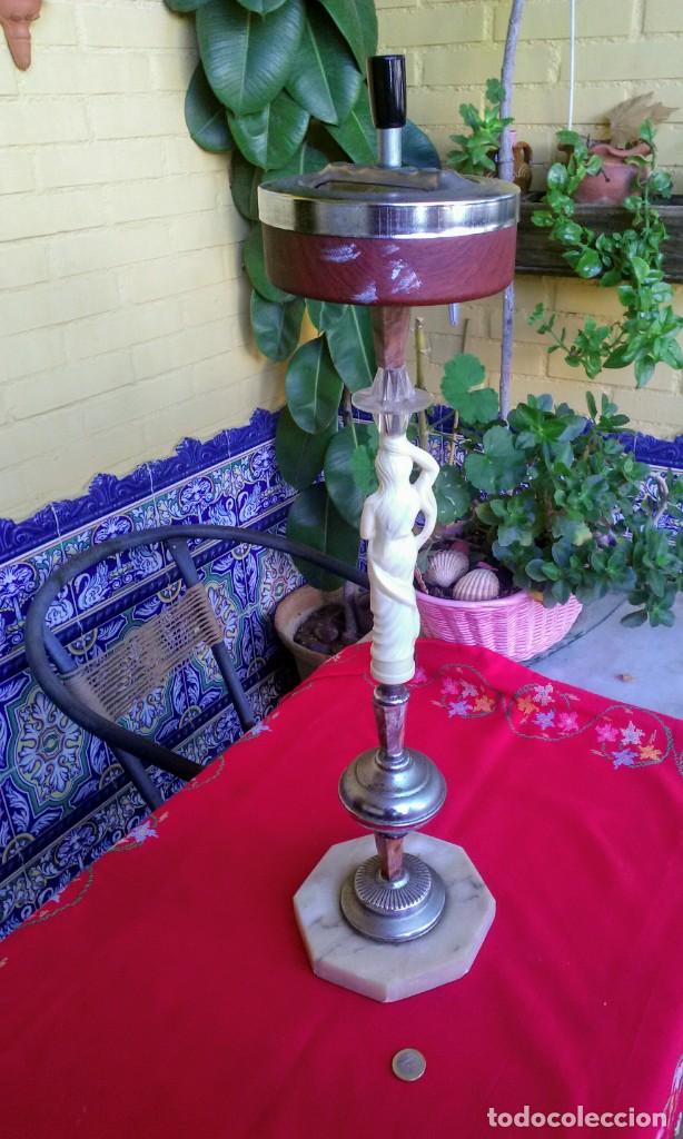 Ceniceros: Cenicero de pie vintage - Foto 4