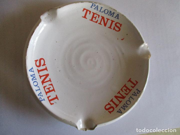 Aschenbecher: ANTIGUO CENICERO DE: PALOMA TENIS-16X2.5 CM.