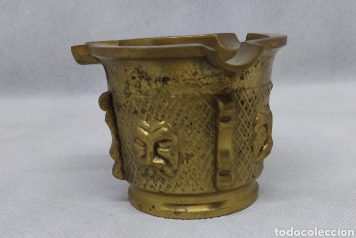 Cendriers: Cenicero tipo almirez - bronce - car214