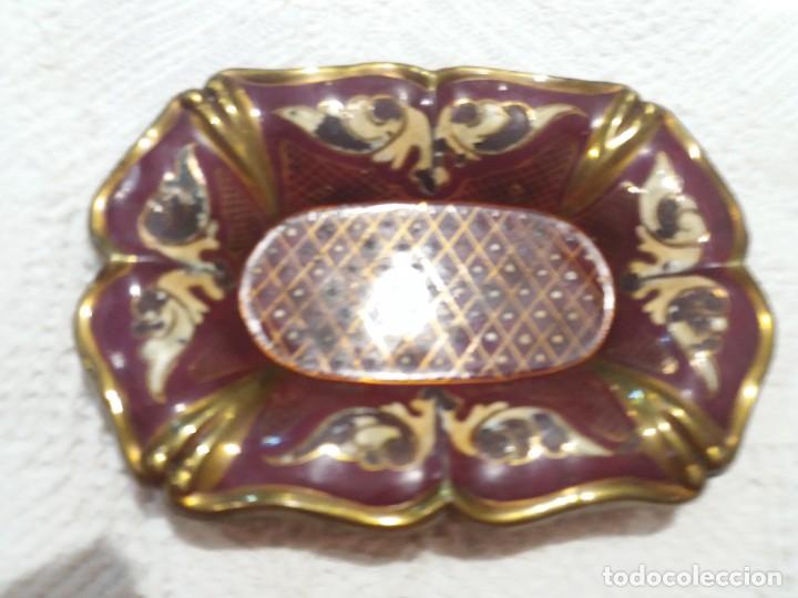 Cendriers: Cenicero esmaltado 9,5 x 6,8 cm