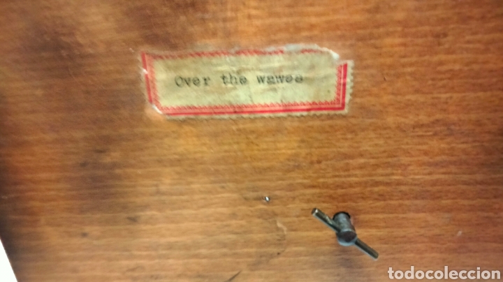 Ceniceros: ANTIGUA CAJA CIGARRILLOS EN TARACEA - Foto 2