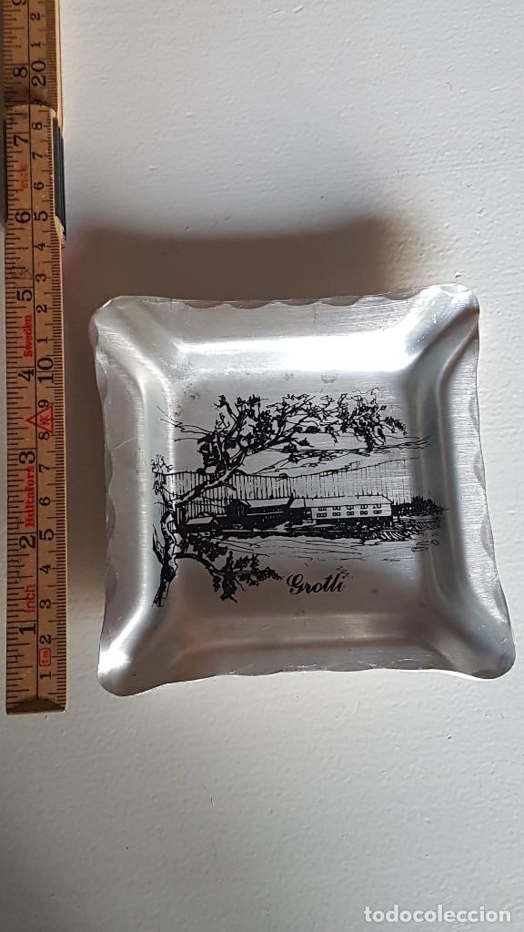 Ceniceros: CENICERO DE ALUMINIO GROTLI - Foto 4