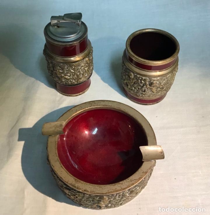 Ceniceros: JUEGO DE FUMADOR, PLATA - Foto 3