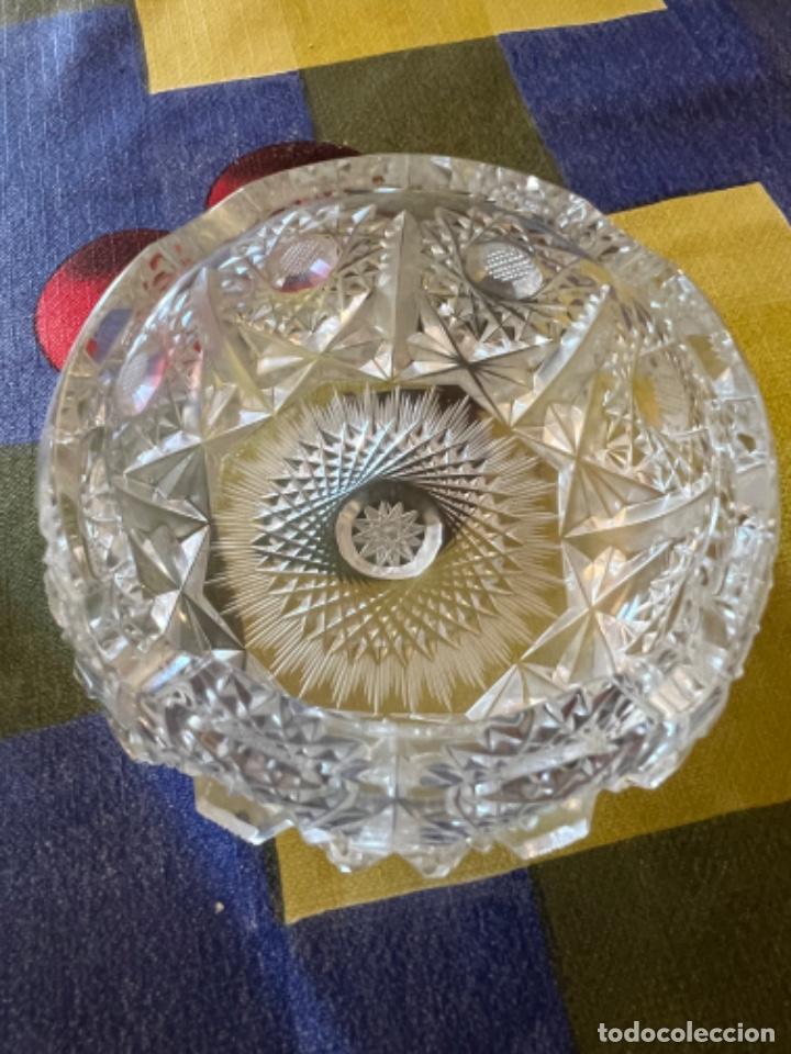 Ceniceros: ANTIGUO CENICERO DE CRISTAL DE ROCA - Foto 1