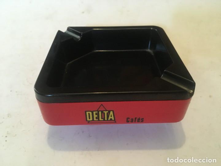 Ceniceros: cenicero DELTA cafes,de plastico, - Foto 1