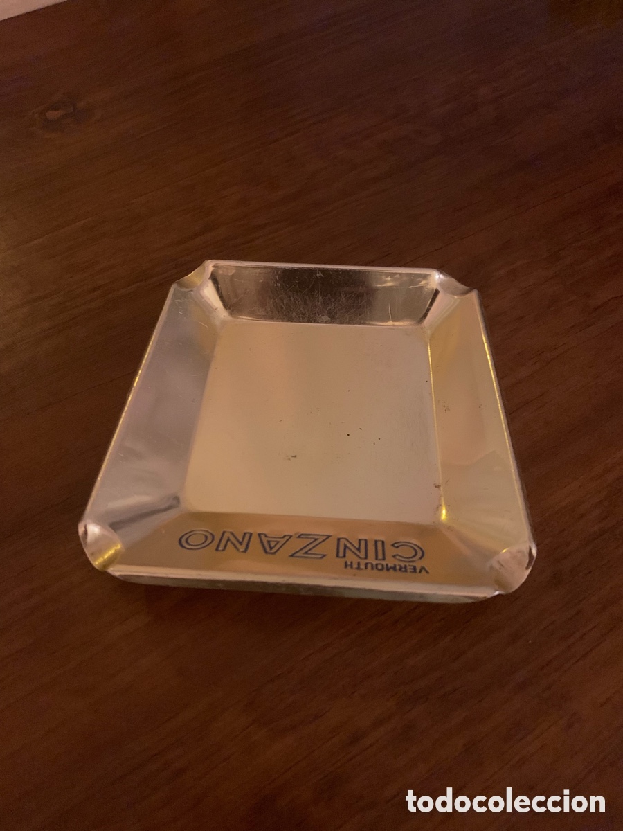 Ceniceros: Cenicero de aluminio cinzano - Foto 2