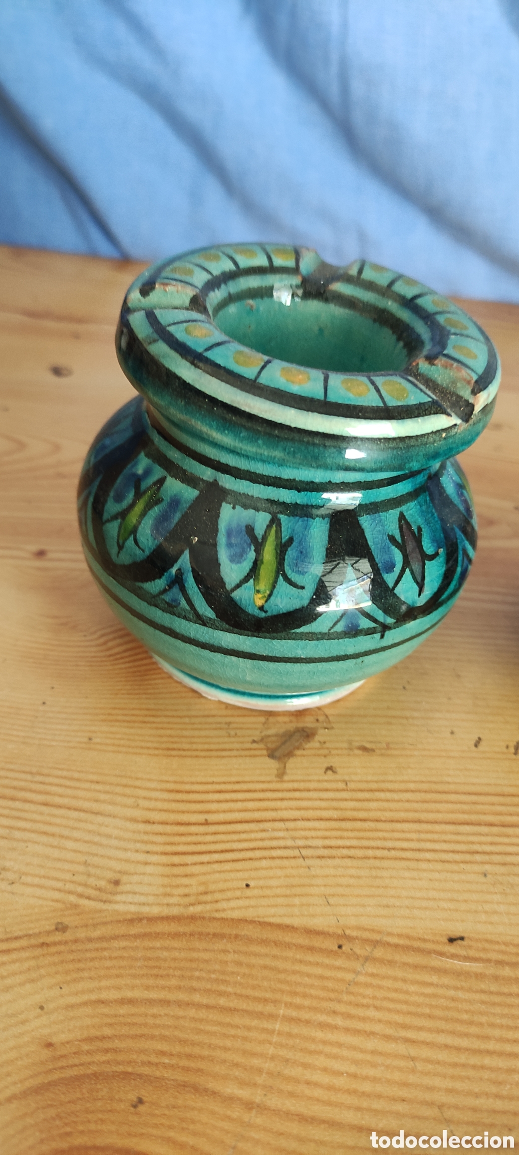 Ceniceros: PAREJA DE CENICEROS DE CERAMICA - Foto 3