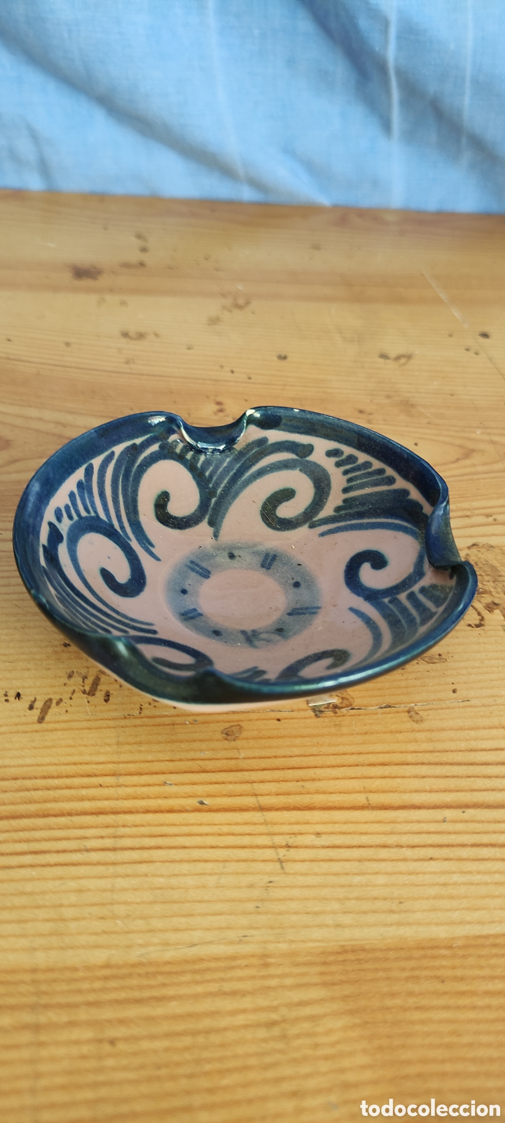 Ceniceros: PAREJA DE CENICEROS DE CERAMICA - Foto 4