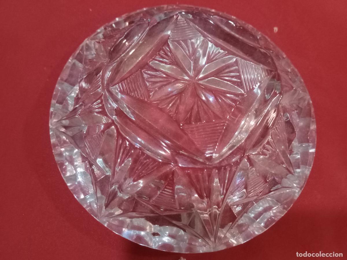 Ceniceros: cenicero de cristal tallado - Foto 3