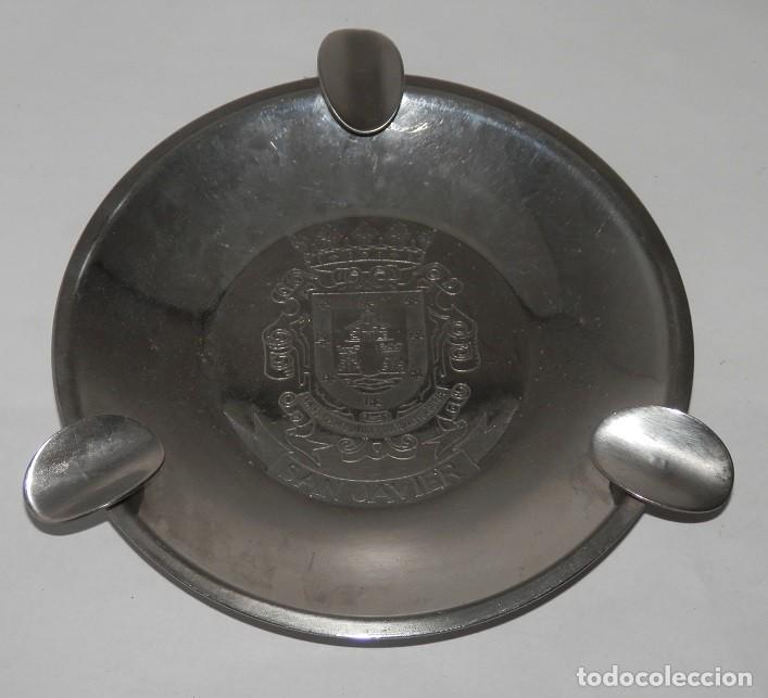 Aschenbecher: UN CENICERO-LA ALBURA MEDIO VIDA Y DOS TORRES FORTALEZA SAN JAVIER MURCIA