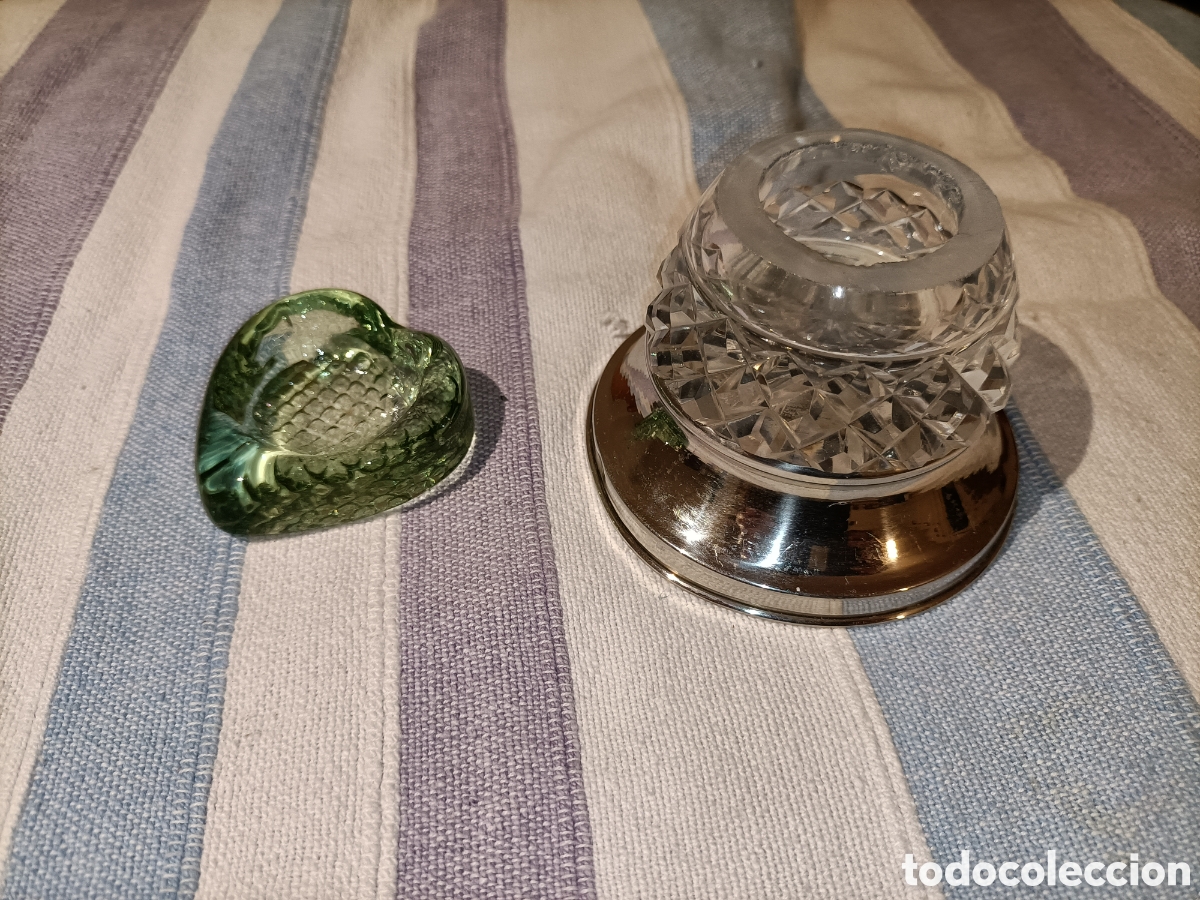 Ceniceros: Dos bonitas piezas de cristal.