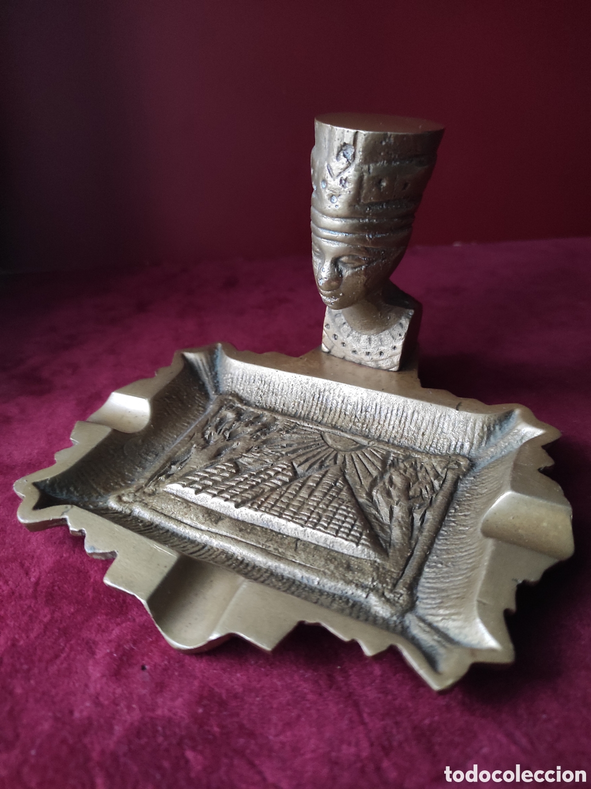 Aschenbecher: Cenicero bronce Egipto