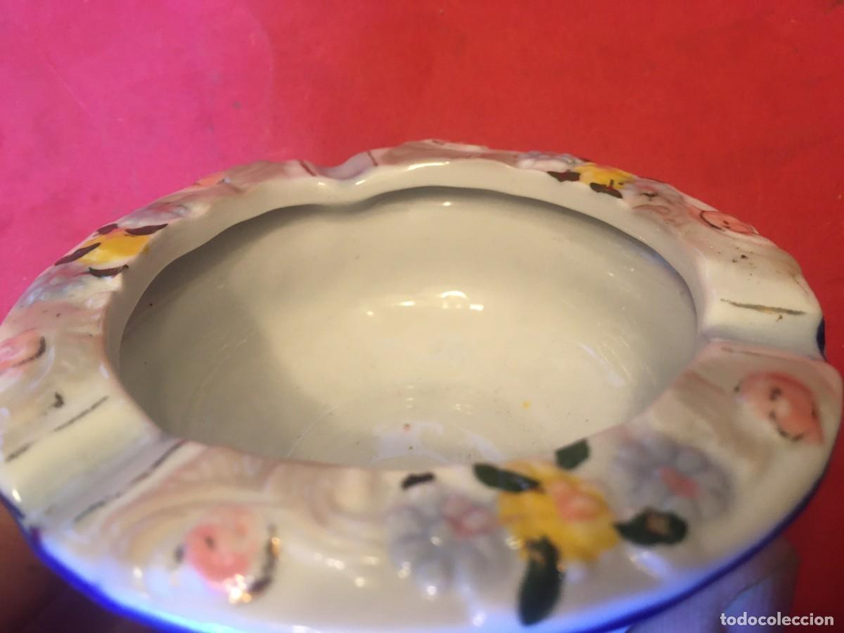 Ceniceros: cenicero de porcelana - Foto 5