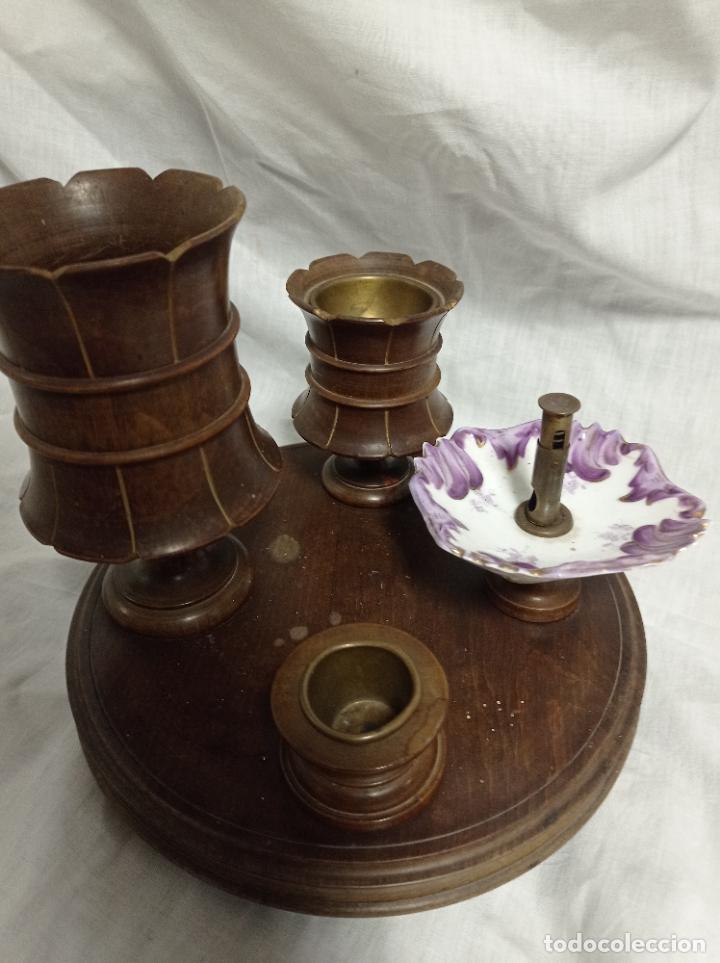 Ceniceros: ANTIGUO JUEGO TABACO DE SOBREMESA - Foto 3