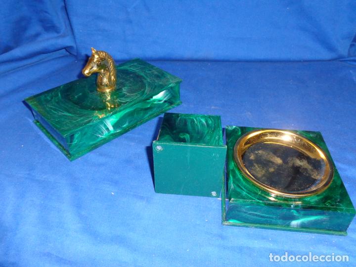 Cendriers: TABACO- ANTIGUO JUEGO DE TABACO PLASTICO DURO, VINTAGE VER FOTOS Y DESCRIPCION!