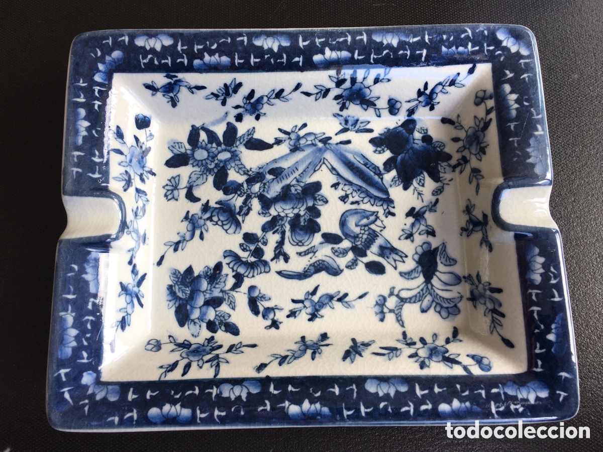 Cinzeiros: Cenicero de porcelana