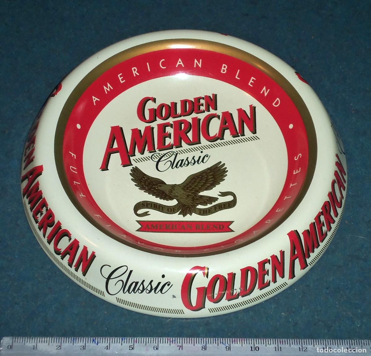 Ceniceros: Cenicero GOLDEN AMERICAN - Foto 1