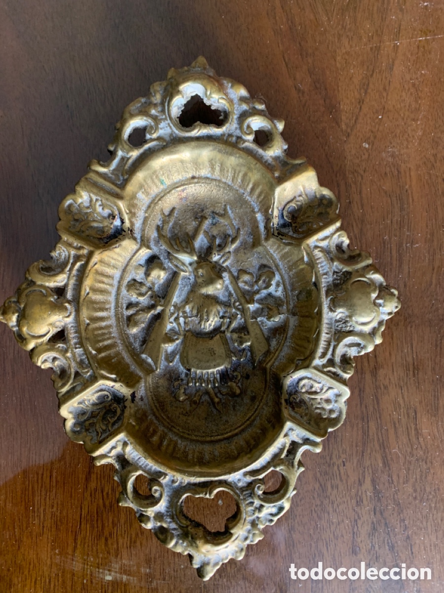 Ashtrays: Cenicero en bronce a&ntilde;os 30