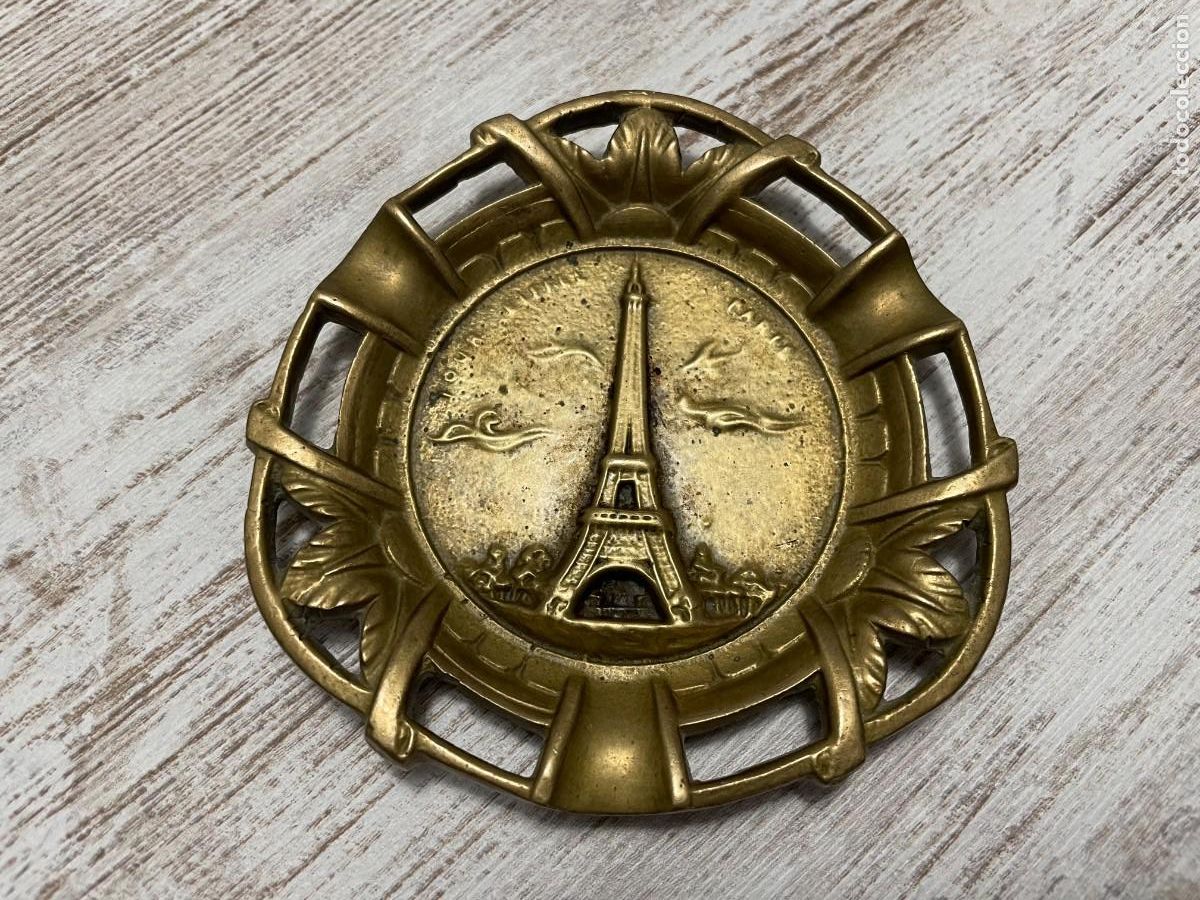 Aschenbecher: CENICERO TORRE EIFFEL PARIS BRONCE