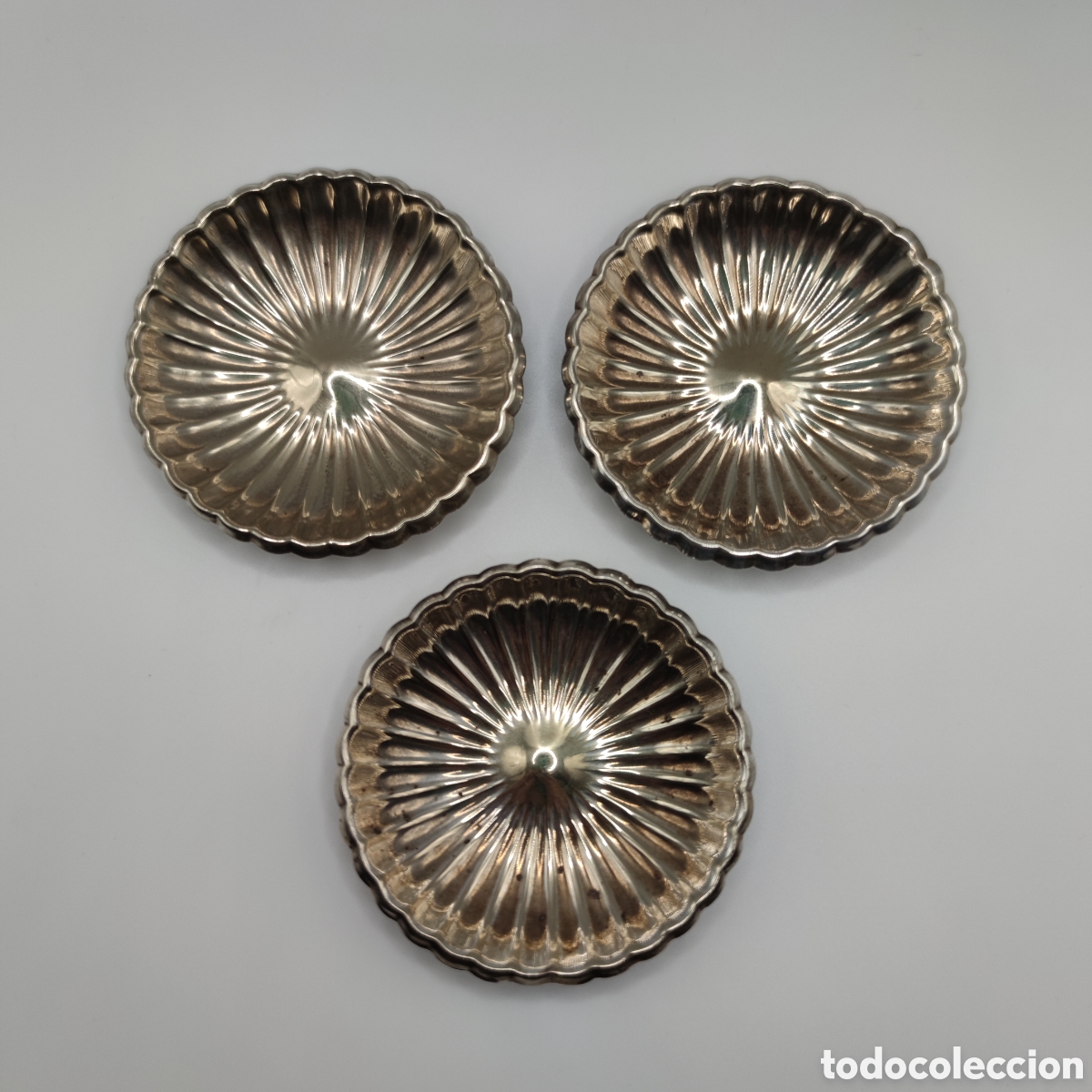 Aschenbecher: Tres Ceniceros redondos alpadur